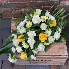 Yellow And White Single Ended Spray