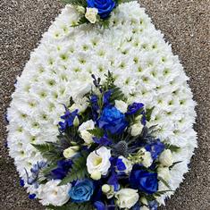 Blue Tear Drop
