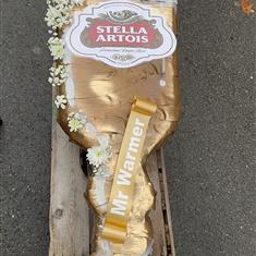 Stella Artois Glass Funeral Tribute 