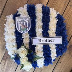 WBA Stripped Posy Pad  FC10