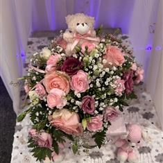 Babys  coffin spray