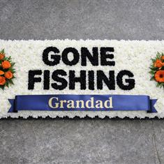Extra large Gone fishing Tribute  