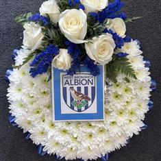 WBA Posy Pad with large logo 