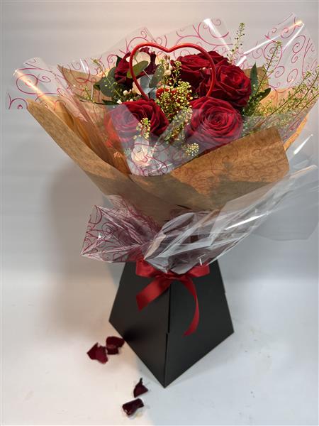 70cm Red Roses Stunning six 6 Deluxe 70cm Blackheath Flowers Florist Rowley Regis